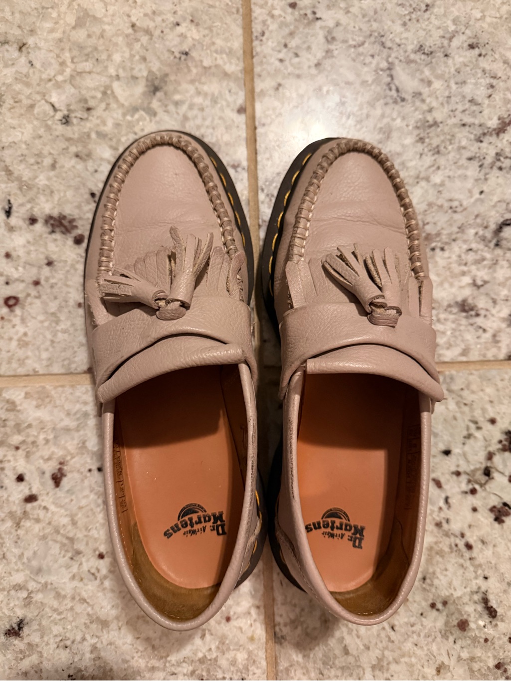 Dr. Martens Womenâs Tassel Loafers In Light Pink